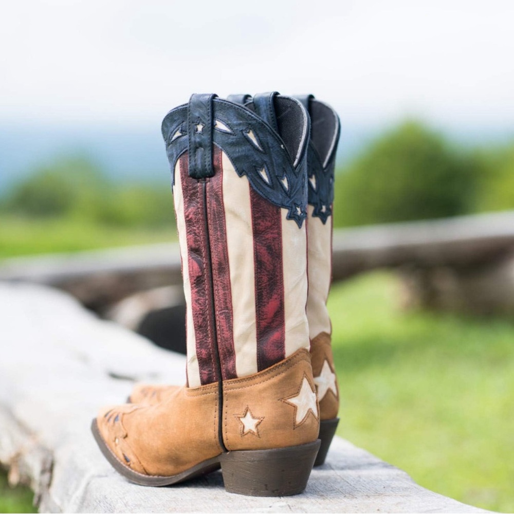 Laredo American Flag Boots
